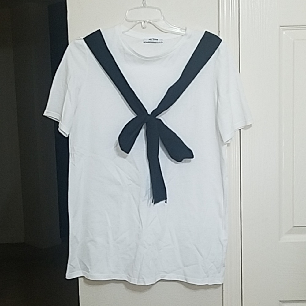 Zara Bow Tie Shirt